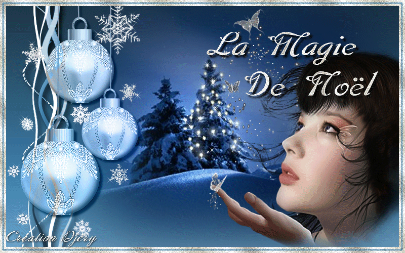 Djéry's art : mon tutoriel graphique n°5 La Magie de Noël
